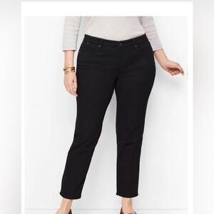 NYDJ  New Lift & Tuck High Waist Bootcut Black Stretch Jeans Plus Size 16